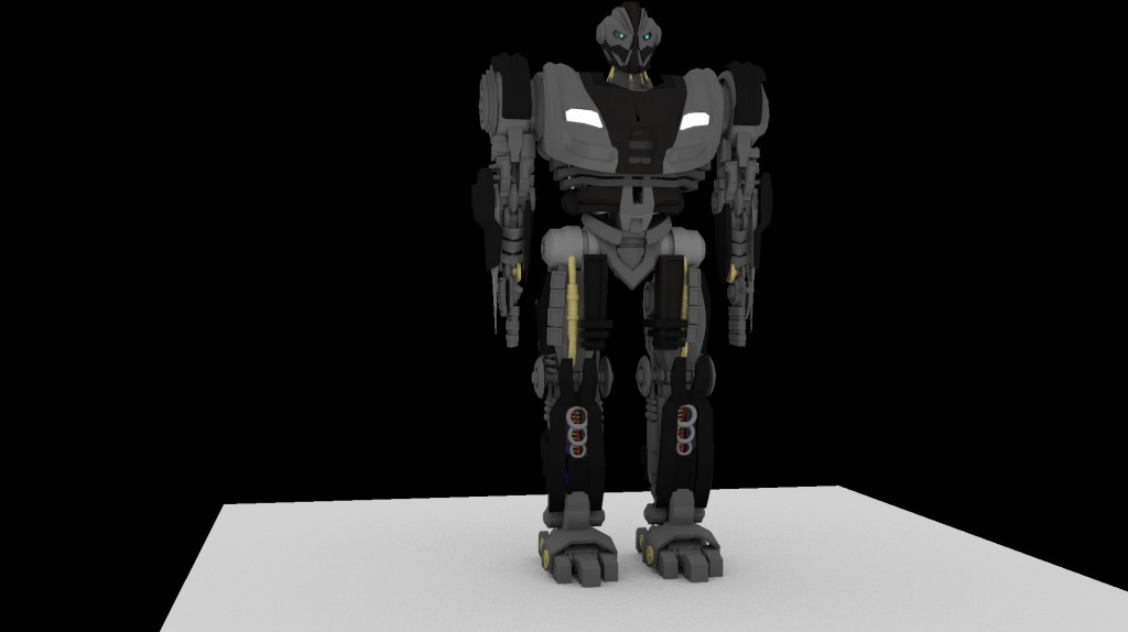 Sci Fi Robot ( Wheel Jack) preview image 1